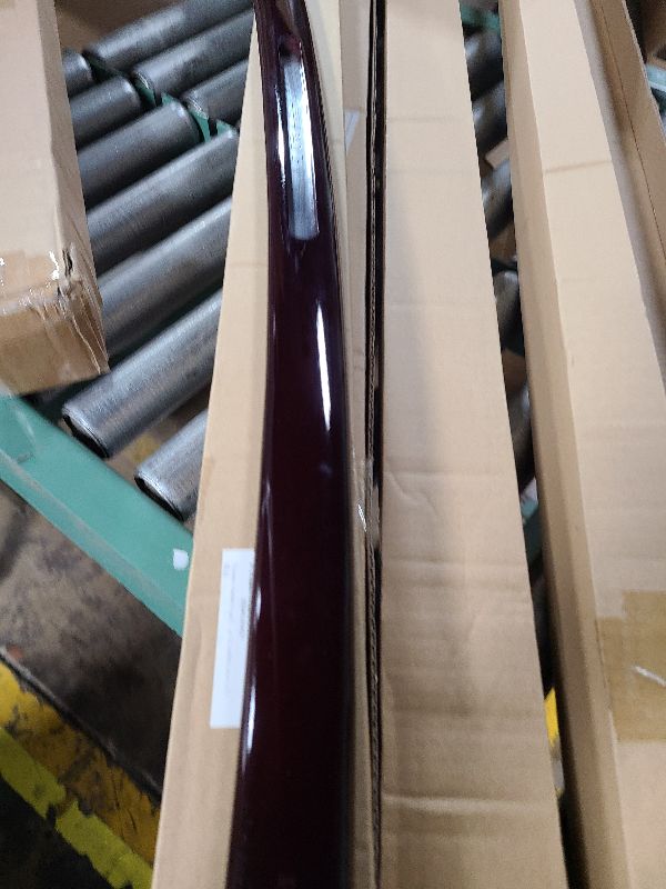 Photo 1 of  Handmade Forged Sword Samurai Sword Props Katana not Sharp Full Tang Stainless Steel Hollowed out Lettering Red