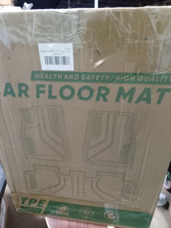 Photo 1 of 2025 New Version Tesla Model 3 Highland Floor Mats Custom Fit All Weather TPE Cargo Liner Cargo Trunk Accessories,Compatible 2021-2024 Tesla Model 3 ?2025 Model 3 Full Floor Mat Kit Set of 6
