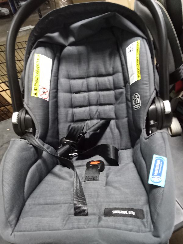 Photo 1 of Graco SnugRide SnugFit LX Infant Car Seat, Anti-Rebound Bar for Extra Safety, SnugLock Easy Install, 1-Hand Adjustable Handle, No-Rethread Harness, Baby Car Seat, Pierce