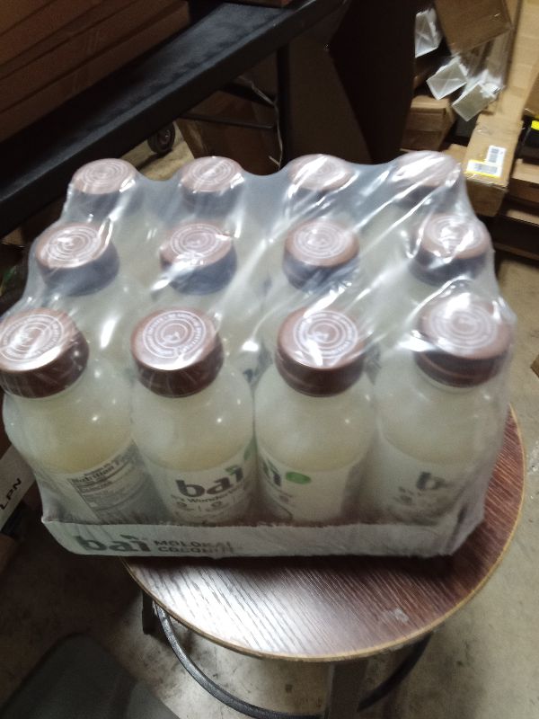 Photo 1 of 12 pack. Bai Coconut Flavored Water, Molokai Coconut, Antioxidant Infused Drinks, 18 Fl. Oz.
