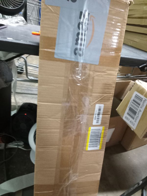 Photo 1 of Muzata 50Pack 36" Aluminum Deck Railing Balusters Square Black Stair Porch Staircase Spindles 3/4" Diameter Hollow for Wood and Composite Deck, WT13