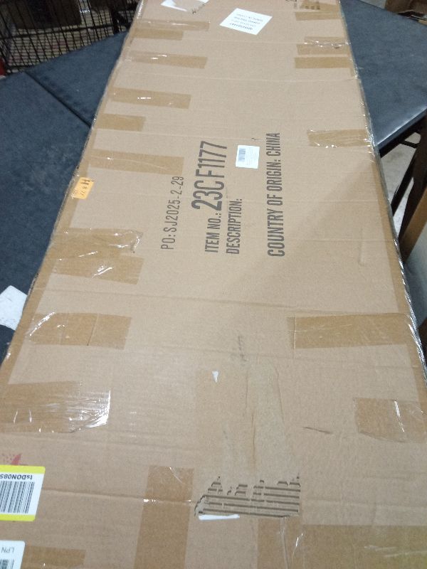 Photo 1 of 20"L x 26.75"W x 56.5"H Large Easel Stand for Display, Adjustable Heigh Metal Gold Easel Stand with Chain Support, Heavy Duty Easel for Mirror, Sign, Wedding, Picture Frame. (No Installation Required)