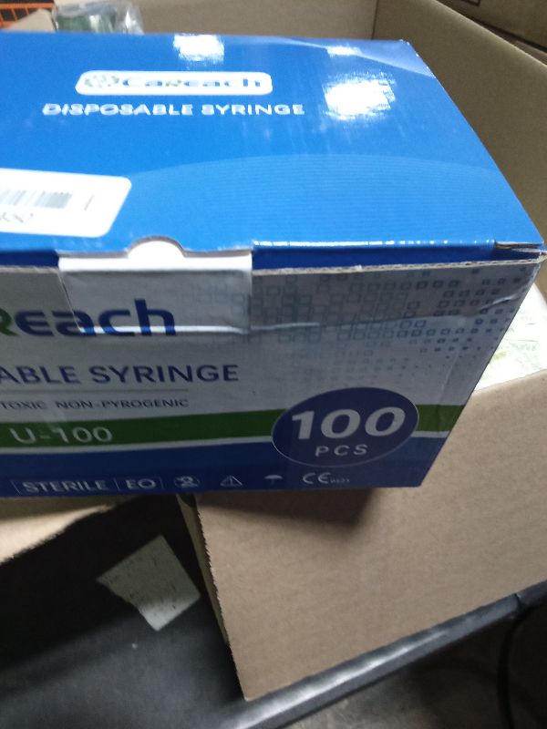 Photo 1 of 0.5mL/CC 31G 5/16in for Lab Refilling Supplies, Individually Wrapped, 100PACK