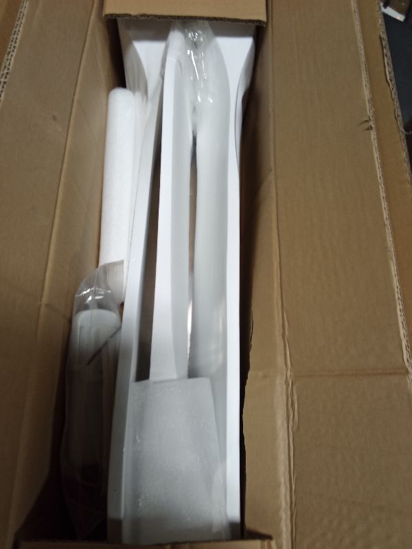 Photo 1 of 52" White Outdoor Ceiling Fan No Light,Solid Wood Modern Ceiling Fans Without Lights, Quiet High Cfm Energy Efficient 3 Blade Farmhouse Patio Dc Motor Rustic Exterior Large Living Room Ceiling Fan