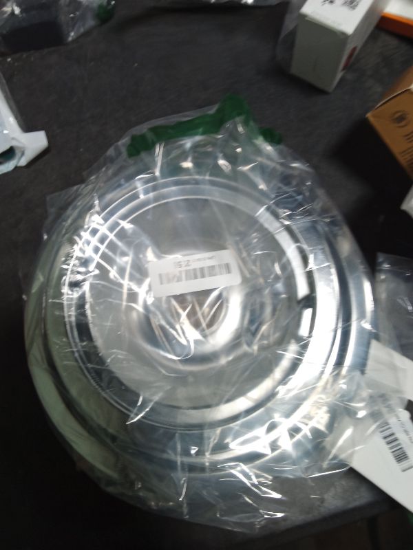 Photo 1 of 4 Pack Chrome Drip Pans, Compatible with Whirpool Kenmore Frigirate Stove Top Drip Bowls. Include 2 Pcs 6'' Range Replacement Drip Pans and 2 Pcs 8 '' Cooktop Drip Pans