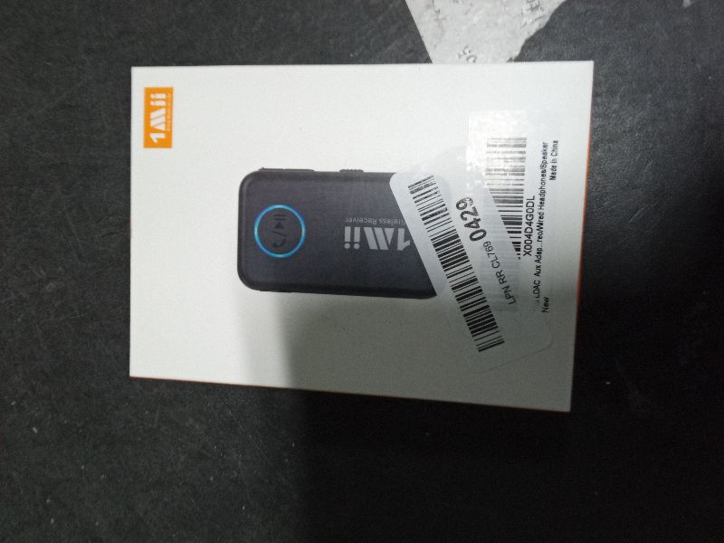 Photo 1 of 1Mii LDAC Bluetooth Aux Adapter for Car, Wireless Bluetooth 5.3 Receiver with Volume Control, 8H Battery Life, Hands Free Calls, Use in Car/Home Stereo/Wired Headphones/Speaker