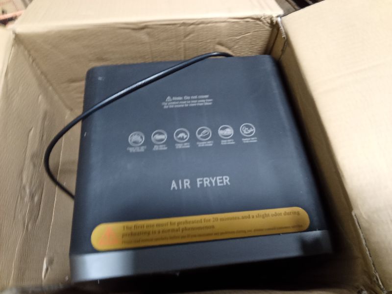 Photo 1 of 15 Liter Air Fryer Rotisserie Oven, Small Family Size, Powerful 1350W, 2 Rack Positions, 32-392F Temp Controls, Easy mode for Kitchen, Integrated Smart Thermometer, Linear T Technology