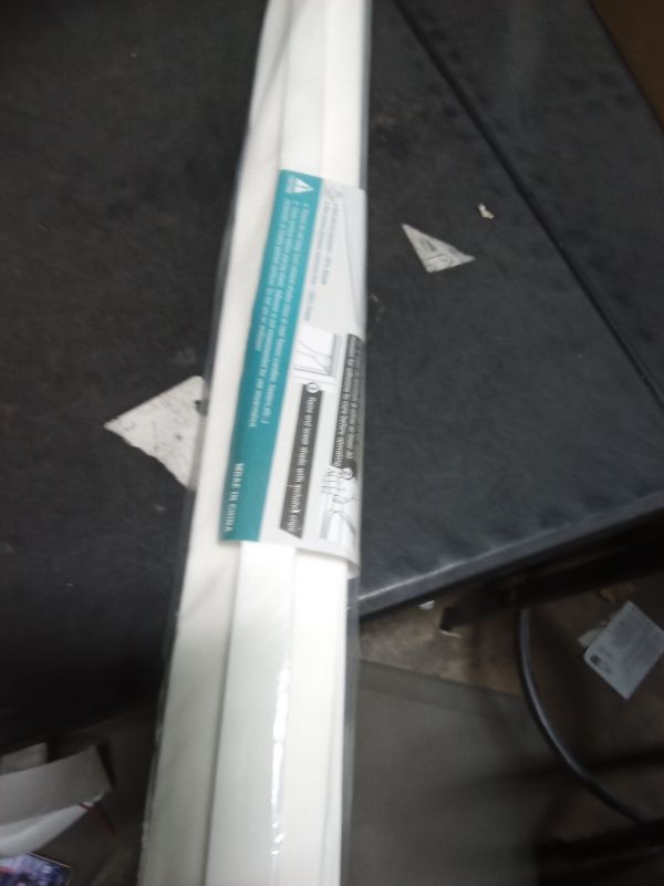 Photo 1 of 6 Packs Cordless Pleated Light Filtering Fabric Shade 36 in x 72 in Easy to Cut and Install, White, Paper Blinds with 12 Clips