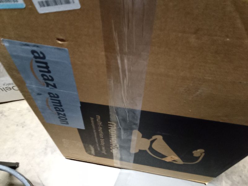 Photo 1 of 4moms MamaRoo Multi-Motion Baby Swing, Bluetooth Enabled with 5 Unique Motions, Grey