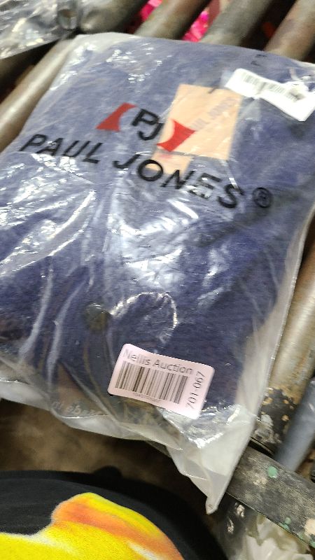 Photo 1 of PJ PAUL JONES Mens Cardigans Sweater Stretch Knit Cardigans Shawl Cardigans with Buttons Blue