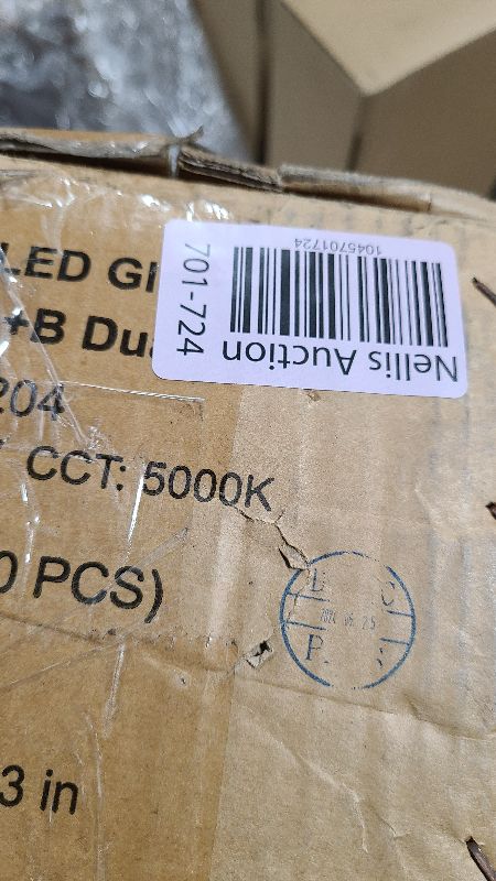 Photo 1 of 4FT 5000K LED T8 Hybrid Type A+B Light Tube, 18W, Plug & Play or Ballast Bypass, 120-277V, UL Listed (20-PACK)
