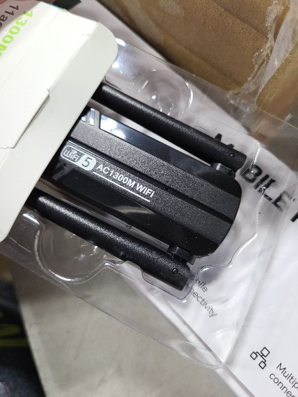 Photo 1 of 1.3G USB 3.0 WiFi Adapter Dual Antennas 5G/2.4G Wireless WiFi Network Adapter Dongle for Desktop Computer Laptop PC Supports Windows11/10/8/7/Vista/XP, Mac OS 10.9-10.15