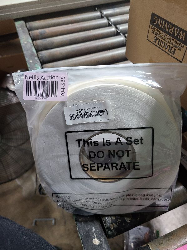 Photo 1 of 3 Rolls Double Sided Foam Tape PE Roll Double Faced Sponge Adhesive Mounting Tape(1/2 Inch by 50 Feet,White)