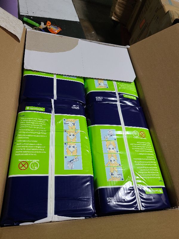 Photo 1 of 4-5xl Adult Diapers for Women and Men - Case of 32 Bariatric Disposable Briefs with Tabs and Stretchable Side Panels - Breathable with Max Absorbency