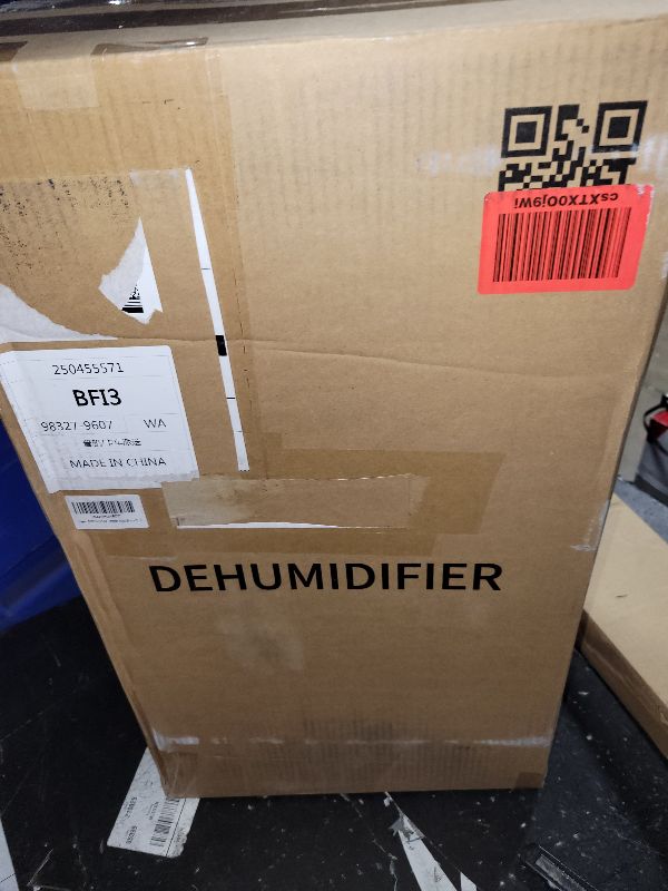 Photo 1 of 5000 Sq.Ft Dehumidifier for Basement with Drain Hose, 80 Pint Dehumidifiers for Home with Large 6.5L Water Tank,24H Timer,Child Lock,Defrost,Silent,4 Modes Operation Auto Shut-off