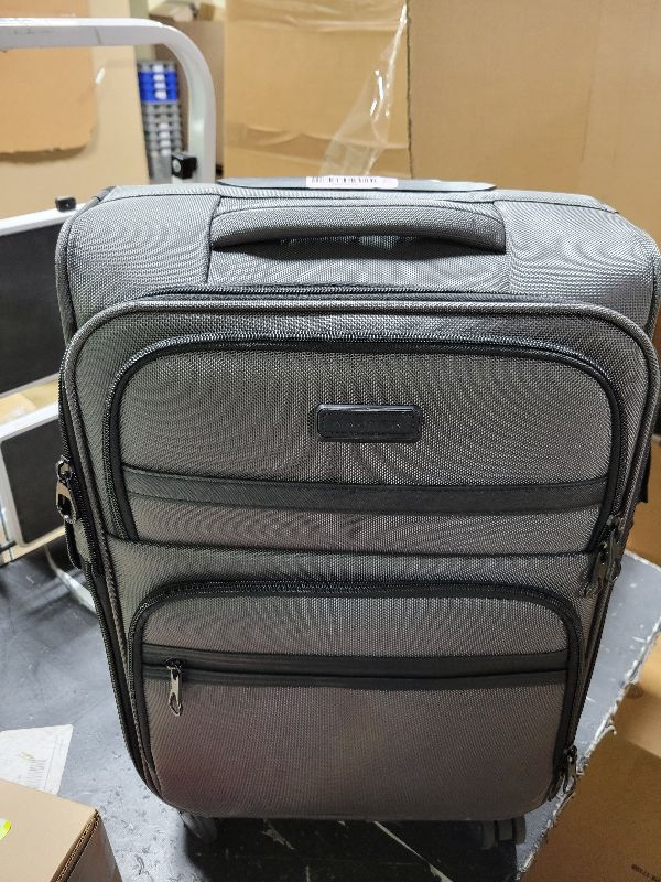 Photo 1 of 
Visit the Store, KROSER
KROSER
Visit the Store
4.6
4.6 out of 5 stars
(257)
KROSER Softside Expandable Carry On Luggage with Spinner Wheels & Built-in TSA Lock, Durable Suitcase Rolling Luggage with USB Port, Carry-On 20-Inch, Army Green 