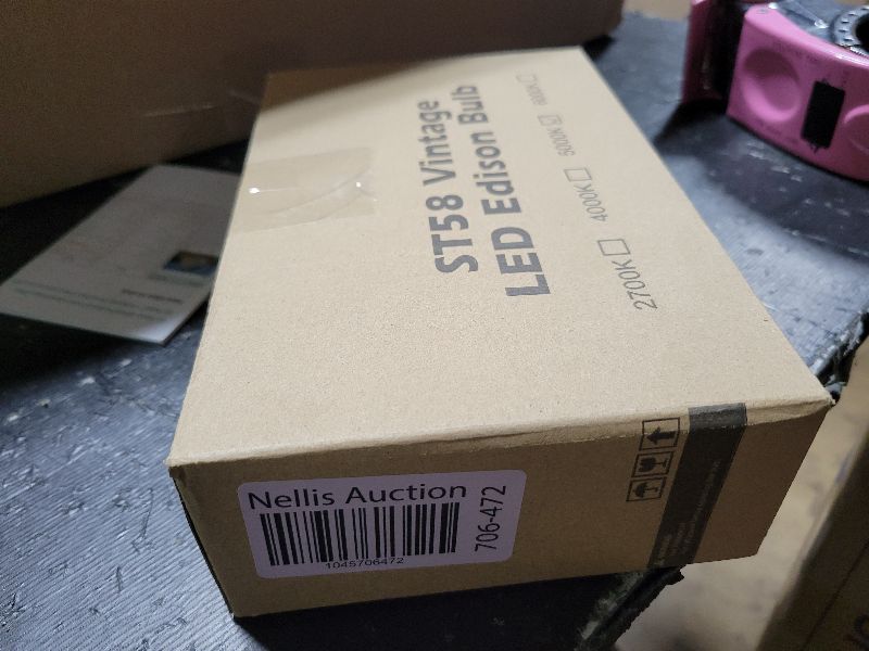 Photo 1 of ?Upgraded? Dimmable LED Light Bulbs 60 watt Soft White, E26 Bulb LED Lights for Bedroom with High Brightness Warm White 5000K, 6W, 90+CRI, Clear Glass, 4 Pack