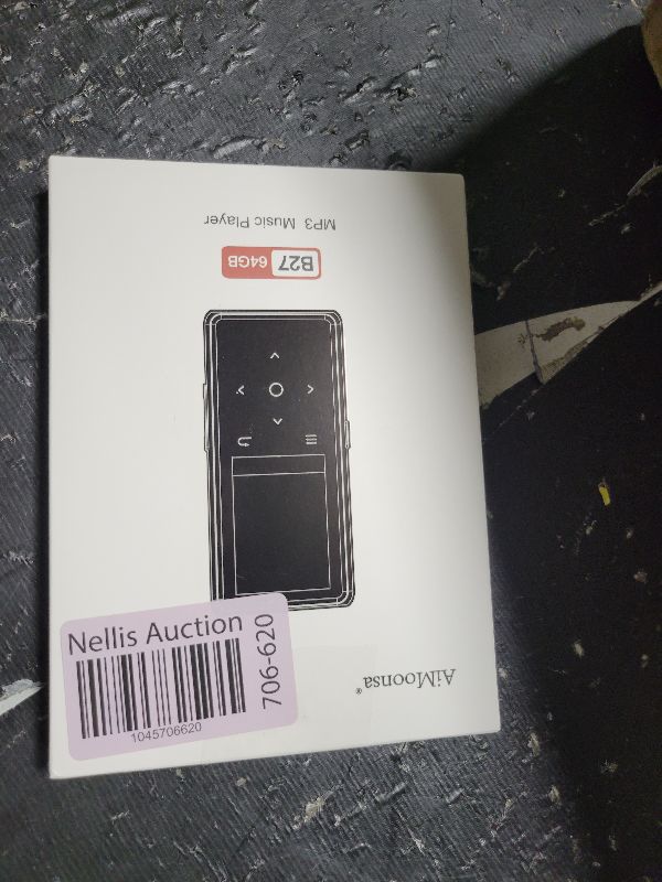 Photo 1 of 64GB MP3 Player with Bluetooth 5.2, AiMoonsa Music Player with Built-in HD Speaker, FM Radio, Voice Recorder, HiFi Sound, E-Book, Earphones Included