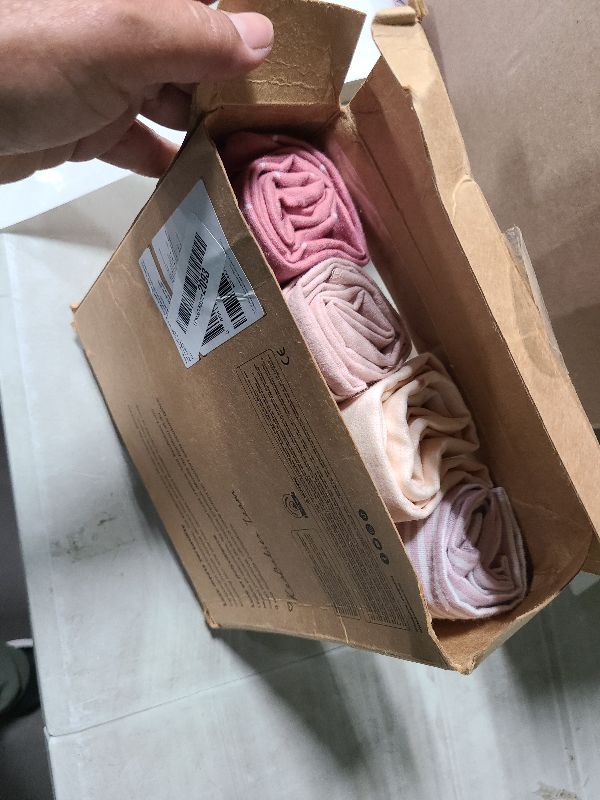 Photo 1 of 4-Pack Muslin Swaddle Blankets for Boys, Girls - Organic Baby Swaddles for Newborns, Soft & Breathable Receiving Baby Blankets for Girl, Boy, Neutral, Newborn Essentials Gift (Bloom)
