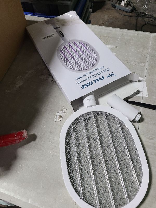 Photo 1 of 2 in 1 Electric Bug Zapper, Mosquitoes Trap Lamp & Racket, USB Rechargeable Electric Fly Swatter for Home and Outdoor Powerful Grid 3-Layer Safety Mesh Safe to Touch
1K+ bought in past month
