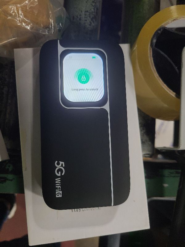 Photo 1 of 5G Network Mobile Hotspot, 3G 4G 5G Network 6 Mobile Hotspot Router with SIM Card Slot, Up to 16 Connected Devices, 5G Cellular Network Mobile Router for Travel, 7100mAh