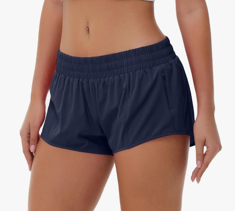 Photo 1 of 
Sponsored
Brand: Aurefin
4.6
4.6 out of 5 stars
(128)
Aurefin Lightweight Athletic Shorts for Women, Quick Dry Running Shorts with Zip Pocket and Liner Womens Gym Workout Shorts
