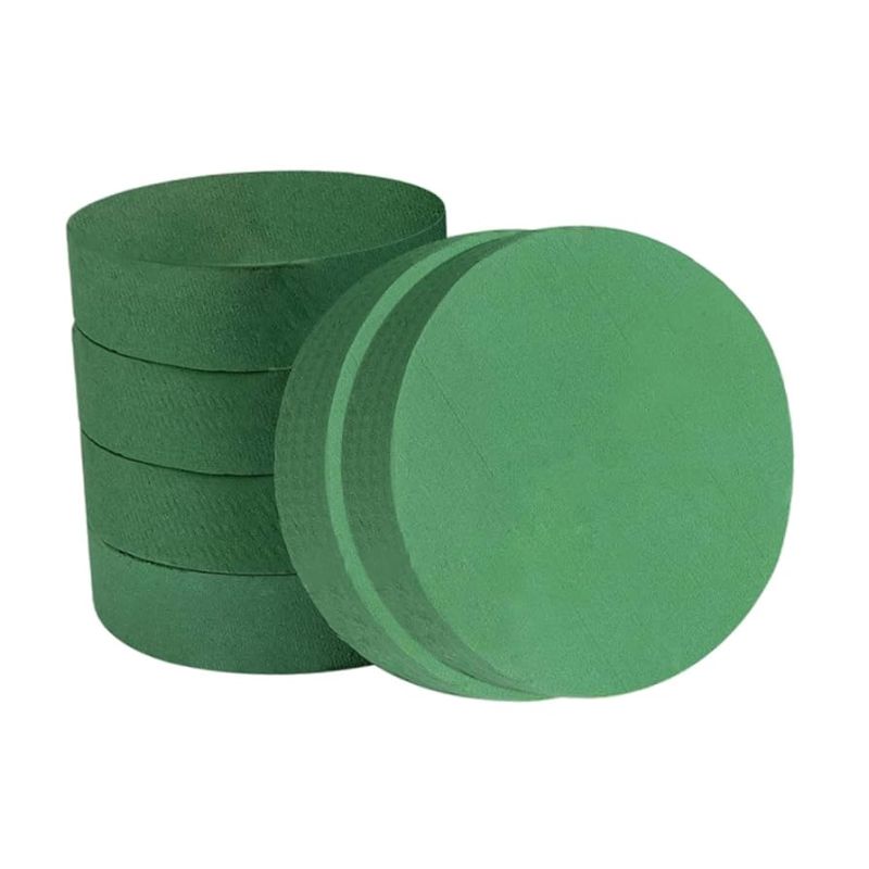 Photo 1 of  6 Pieces Floral Foam Blocks Wet Foam Green Plant Foam Florist Supplies for Decoration 