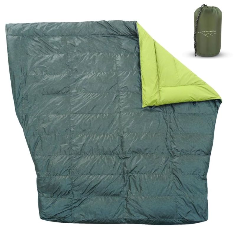 Photo 1 of  Ultralight Sleeping Bag Top Quilt 850 Down Ultralight Backpacking Camping Blanket

