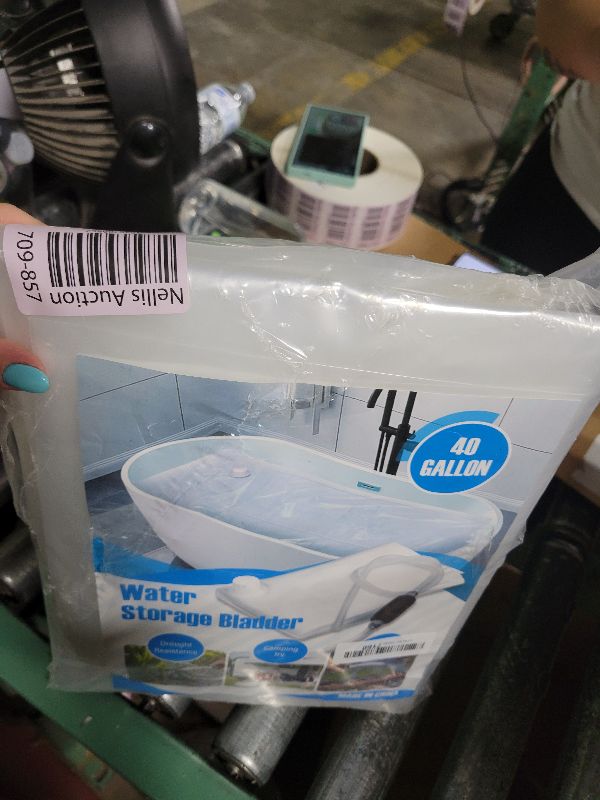 Photo 1 of 3 Pack 40 Gallon Water Storage Bladder, Heavy Duty Food-Grade Plastic Bag, BPA-Free, Foldable and Resuable. Ideal for Emergency Water Bank, Camping, Gardening & Agricultural Irrigation