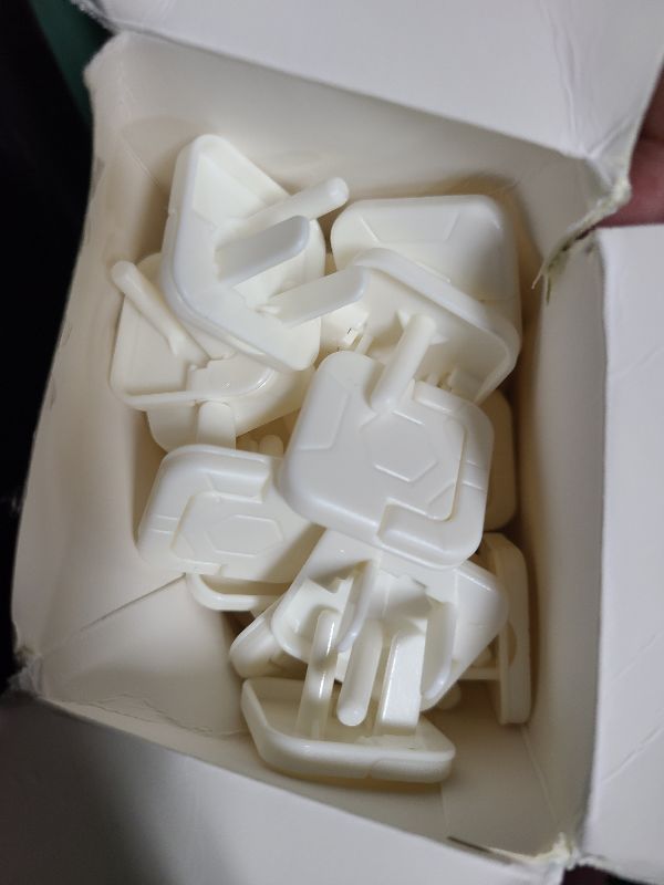 Photo 1 of 4our Kiddies Baby-Proof Outlet Covers (60 Pack) - Child Safety Electric Plug Protectors to Prevent Power Shock