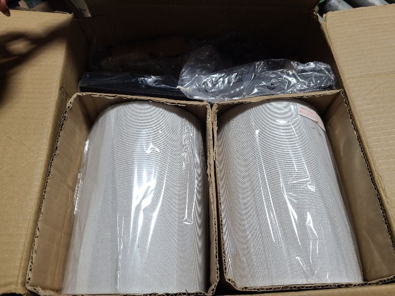 Photo 1 of 24.8 Inch Black Battery Operated Wall Sconces Set of 2, Rechargeable Wireless Wall Lights with Remote & White Fabric Shade, Indoor Not Hardwired Dimmable Wall Lamps For Bedroom, 2 Bulbs Included