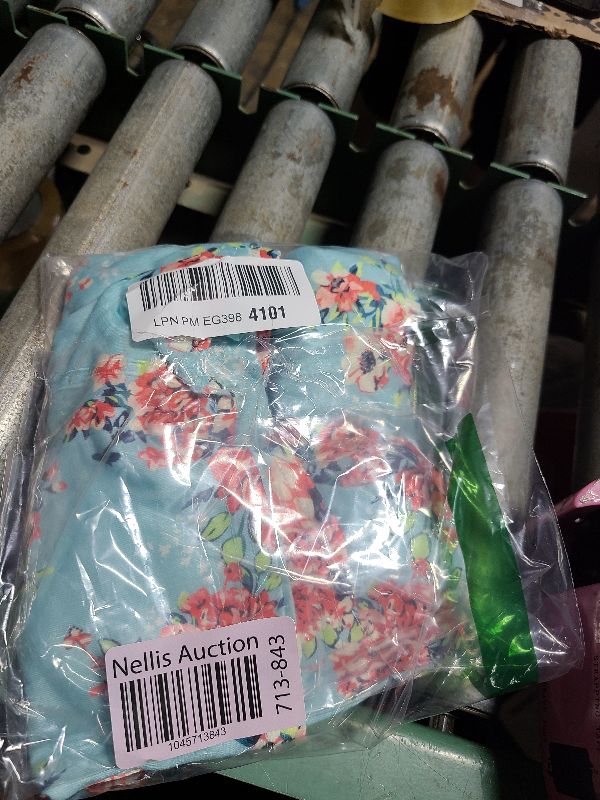 Photo 1 of 21KIDS Girls Floral Maxi Dress Kids Casual Short Sleeve Tshirt Dress with Pockets,Light Green, 10Years