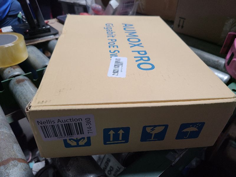 Photo 1 of 16 Port Gigabit PoE Switch,AUMOX PRO SG518P 18 Ethernet Unmanaged PoE with 2 Gigabit Uplink 250W,Plug and Play,Sturdy Metal Desktop, Wall Mount or Rackmount Network Switch, 802.3af/at Compliant