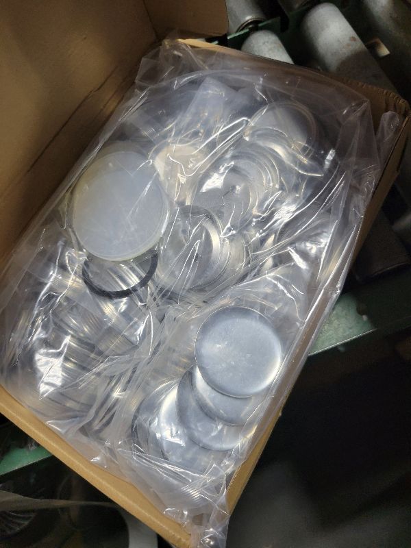Photo 1 of 200 Sets 58mm/2.25" Button Maker Supplies, Complete DIY Supplies for Custom Buttons & Badges, Metal Covers, Metal Backs& Clear Film for Button Maker Machine, Pin Maker, Badge Button Press