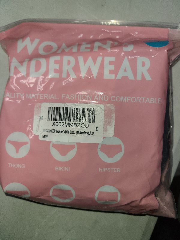 Photo 1 of ADOVAKKER Women's Underwear Low Rise Lady Micro Smooth Breathable Briefs Hipster Panties Multipack