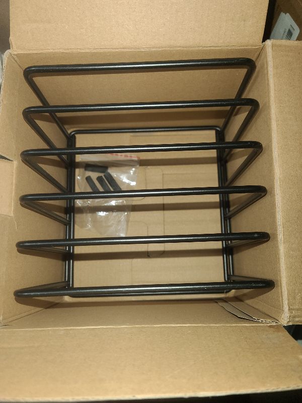 Photo 1 of 5-Tier Dish Rack & Cutting Board Organizer – 5-Tier Metal Rack for Cutting Boards, Bakeware, Trays – Space-Saving Kitchen Storage, Rust-Resistant Dish Organizer for Cabinets, Countertops & Pantry