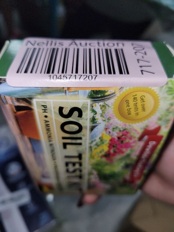 Photo 1 of Soil Test Kit -140 Test- 2025 Updated- Testing PH Ammonia Nitrogen Phosphorus and Potassium - Tester for Your Vegetable Garden Lawn and Soil