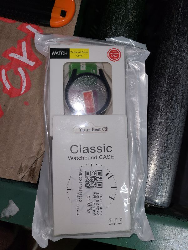 Photo 1 of 2 Pack Case for Samsung Galaxy Watch 7 Screen Protector 44mm 40mm,Privacy HD Tempered Glass+Hard Bumper Face Cover for Samsung Watch 7 Screen Protector Case 40 44 mm Accessories Men/Women