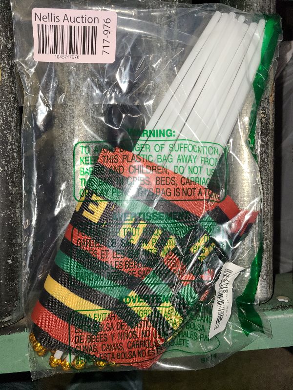 Photo 1 of 20 Pack Small Juneteenth Flag Stick 5''x8'',Handheld June 19th 1865 Independence Day Flags 21x14 cm, Mini Juneteenth Flags Sticks for African Afro American Festival Celebration Supplies, Outdoor