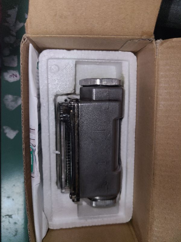 Photo 1 of GRYVOZE 1 Inch Digital Turbine Fuel Flow Meter, 2.6-26 GPM Inline NPT Thread Flowmeter with 3/4 in Adapters for Water, Diesel, Gas Oil, Gasoline, and Other Liquids - Supports Gallon, QTS, PTS, L, m³