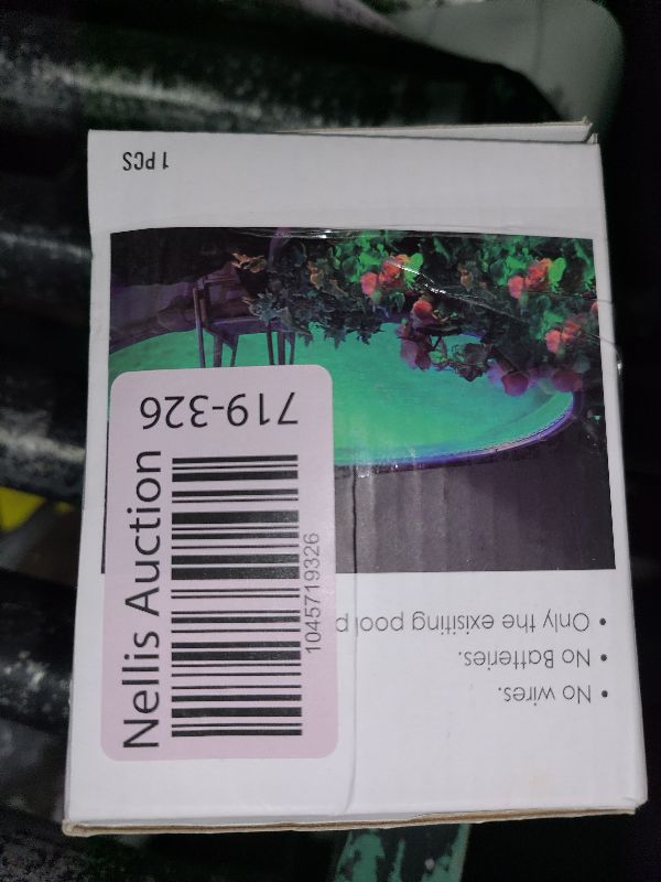 Photo 1 of Goallim Pool Jet Lights, 2025 Upgrade Water Powered Pool Return Light, RGB Color Changing Jet Pool Lights for Above Ground/Inground Pools, Hydro-Powered Pool Return Jet Lights(No Batteries Needed)-1PC