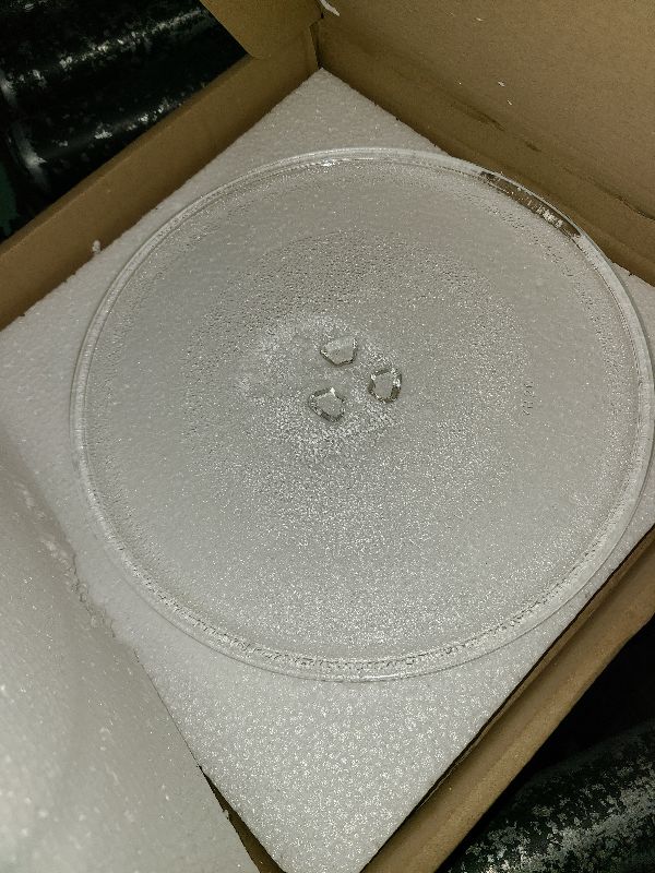 Photo 1 of 10" Microwave Turntables Replacement, Microwave Glass Plate Compatible with Whirlpool - The Exact Replacement Part of W11367904/ W10337247/ AP6892124/ W11335034/ WPW10337247 etc – Dishwasher Safe