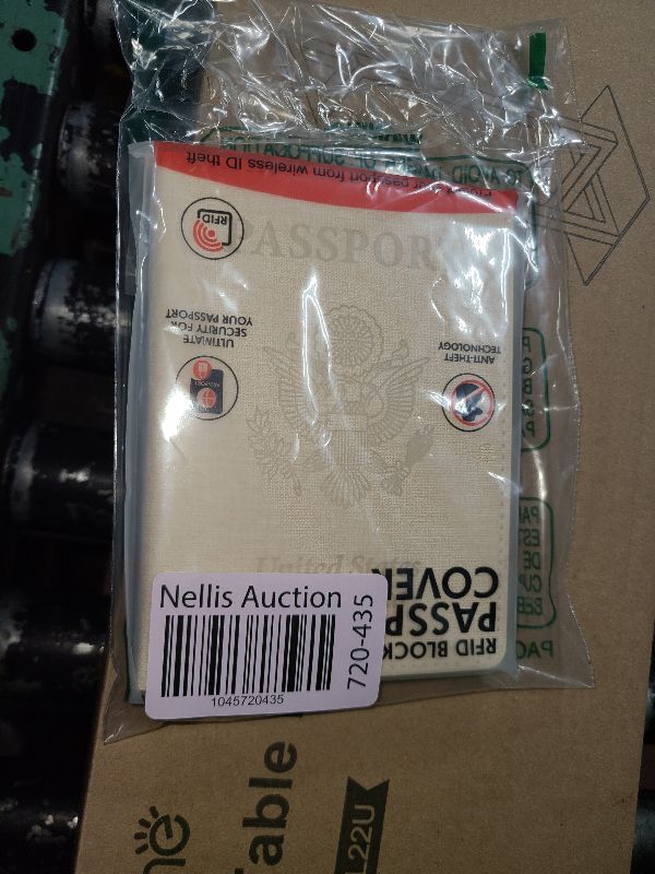 Photo 1 of 2 Pack Passport Cover With Card Slots RFID Blocking-White&Black