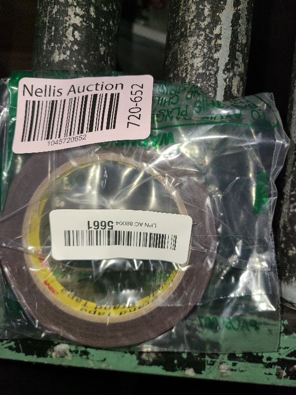 Photo 1 of 3M Double Sided Tape VHB 0.5" x 15.4 Ft 5925, Heavy Duty Mounting Tape, Foam Tape Strong Adhesive for Automotive Emblem Décor Home Office Logos Indoor Outdoor, Black, 0.025in Thick