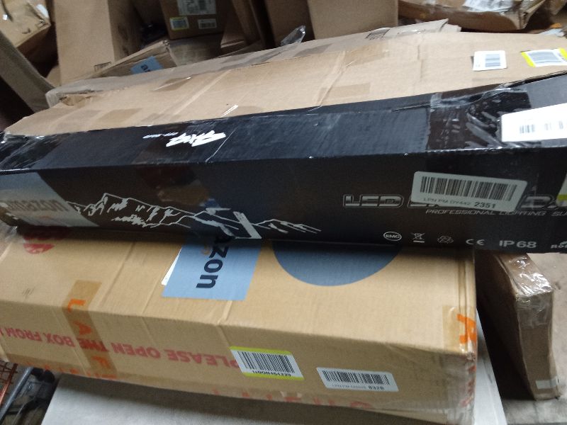Photo 1 of 32 Inch Curved LED Light Bar, 240W Super Bright Flood & SpotBeam Combo - 48000LM Off Road Driving Single Row Light Bars for Trucks for Jeep Trucks Boats ATV UTV Cars