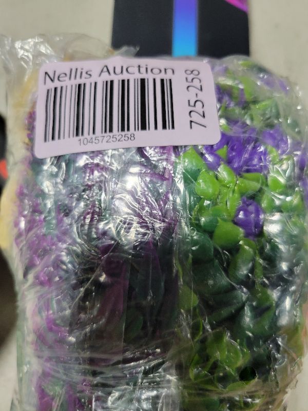 Photo 1 of 24 Bundles Artificial Flowers for Outdoors, Artificial Plants UV Resistant Fake Flowers Greenery Shrubs Plants for Decoration Outdoor Plants Hanging Planter Home Garden Decor