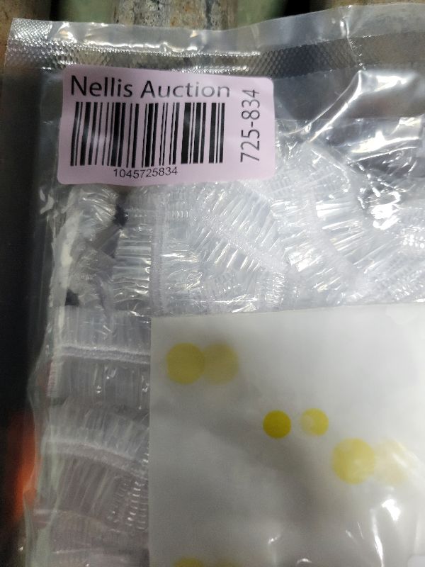 Photo 1 of 400Pcs Premium Waterproof Ear Covers - Disposable PE Ear Protectors for Shower, Hair Dye, & Salon Use - Elastic Ear Caps for adults