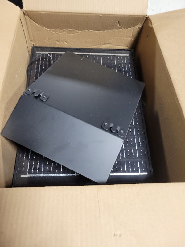 Photo 1 of 25W Solar Roof Vent Fan with 8 Inch Removable Roof Vents,Solar Attic Exhaust Fan for Ventilation System,Ideal Soalr Roof Fan for Garage, Shop and Warehouse,Black
