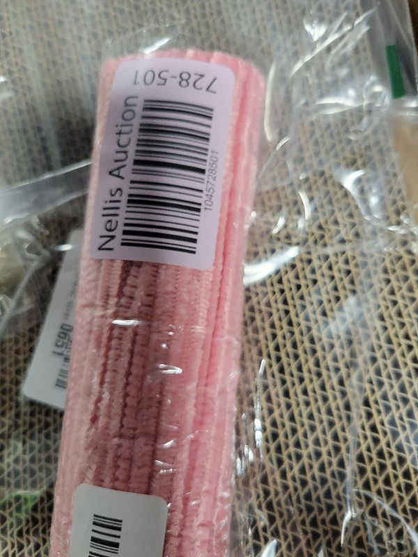 Photo 1 of 100 Pieces  Cleaners Chenille Stem, Pastel Candy Color Pipe Cleaners Set for Pipe Cleaners DIY Arts Crafts Decorations, Chenille Stems Pipe Cleaners (Pink)