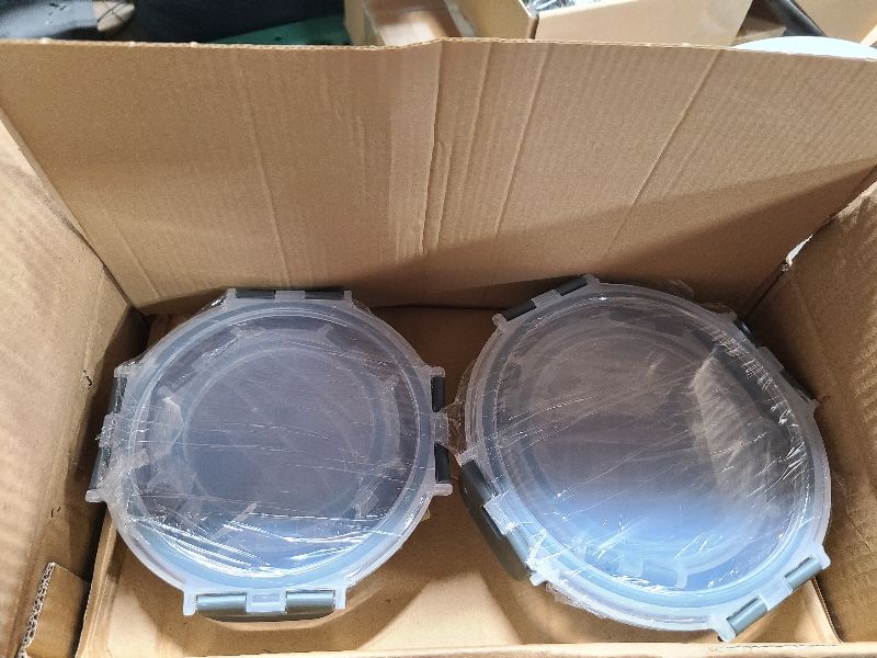 Photo 1 of 24 Pieces Glass Food Storage Containers Set